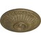 Ekena Millwork Modena Ceiling Medallion (Fits Canopies up to 5 1/4"), 23 1/2"OD x 3 1/2"P, Mississippi Mud Crackle CM23MOMMC - alternate 3